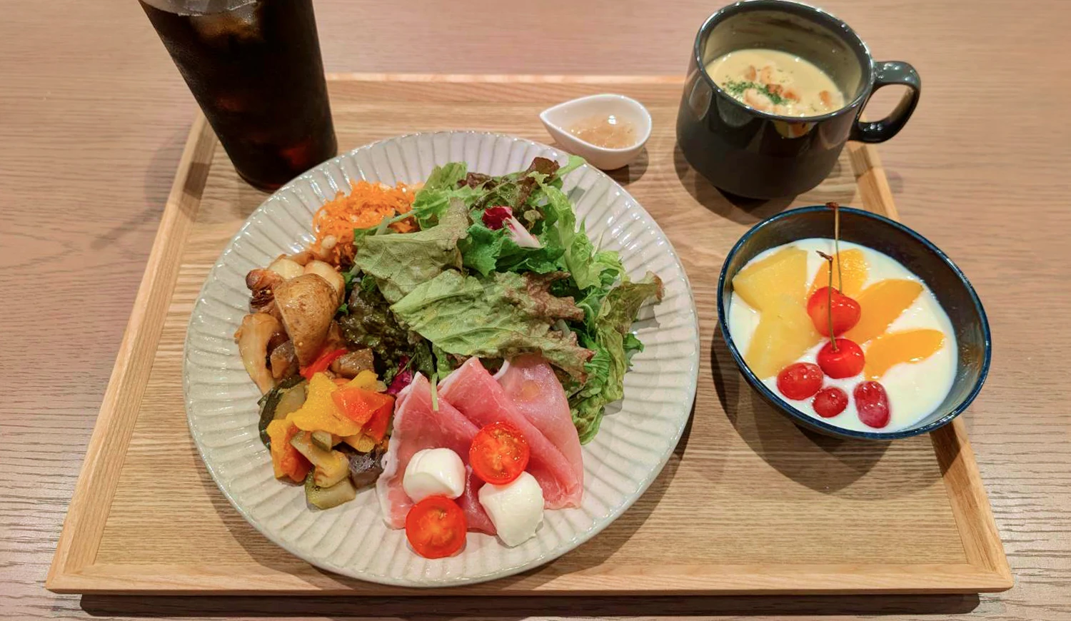 照焼チキンサンドプレート